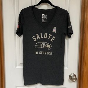 Salute to service Seahawk shirt